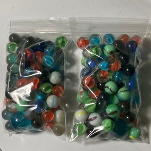 150 Colorful  Marbles Set